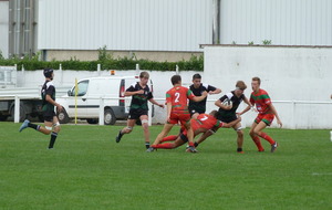 Juniors SGSC: défaite encourageante en brassage national.