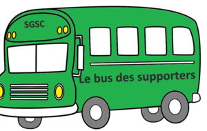 Un bus pour soutenir les Lions verts à Auch.