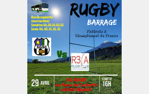 Fédérale B - Championnat de France ·Barrages