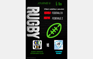 Fédérale B - Championnat de France ·Journée 6