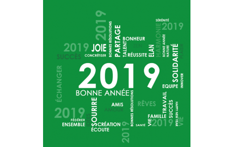 Bonne année 2019!