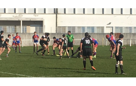 Tout bon pour les Juniors, trop difficile pour les Cadets.