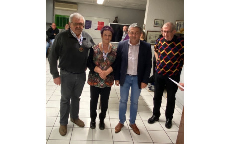 Deux bénévoles du SGSC décorés par la FFR.