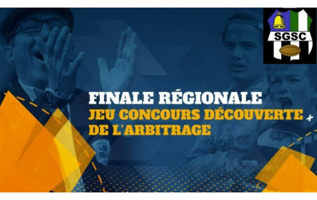 Jeu concours écoles d'arbitrage 